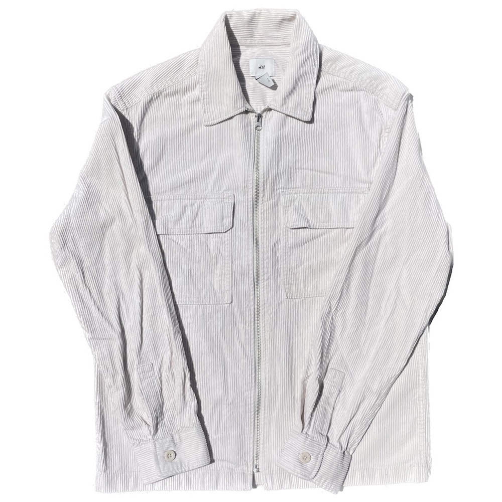 H&M Lightweight Corduroy Zip-Up Jacket